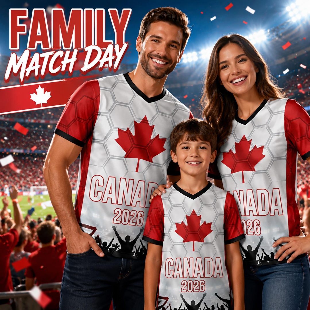 Summer Clothing Women Canada - 2026年カナダサッカーユニフォーム カナダファンアパレルギフト サッカーユニフォーム サマースポーツ メンズTシャツ 子供服Tシャツ
