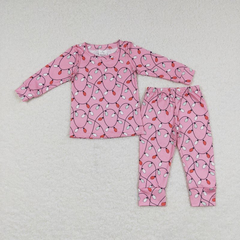 Summer Clothing Boutiques - 小さな女の子のためのクリスマススーツ,子供のためのクリスマスパジャマ,流行の服,ランタンパターン,卸売