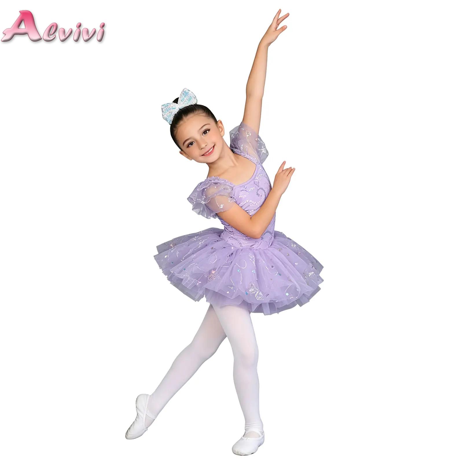 Summer Kids Clothing - キッズプリンセスパフォーマンス服子供服エレガントなバレエドレスレオタード女の子のためのダンスウェアステージ衣装衣装