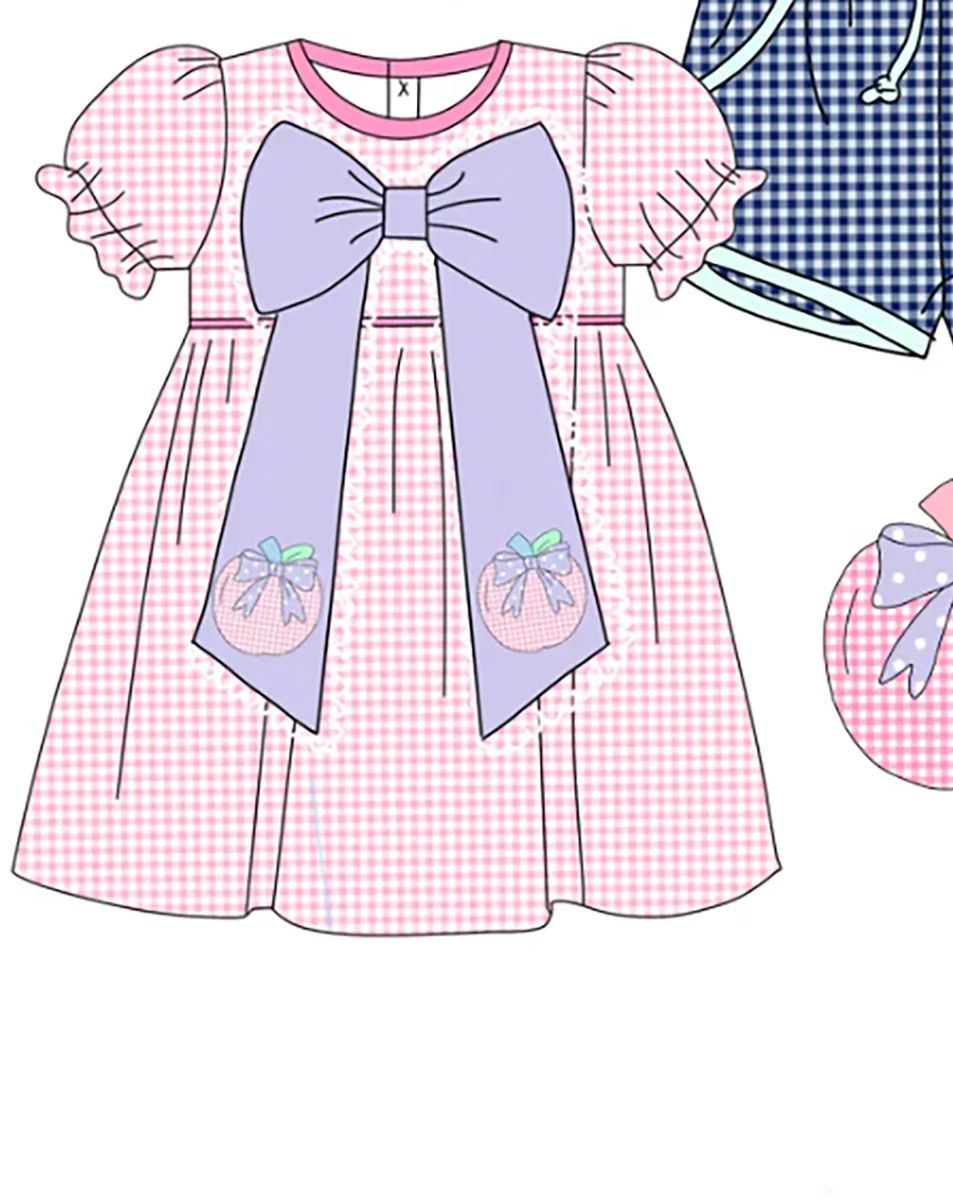 Summer Clothing Boutiques - ブティック子供用新学期服アップルブックプリント服女の子ショートパンツセット夏男の子セット