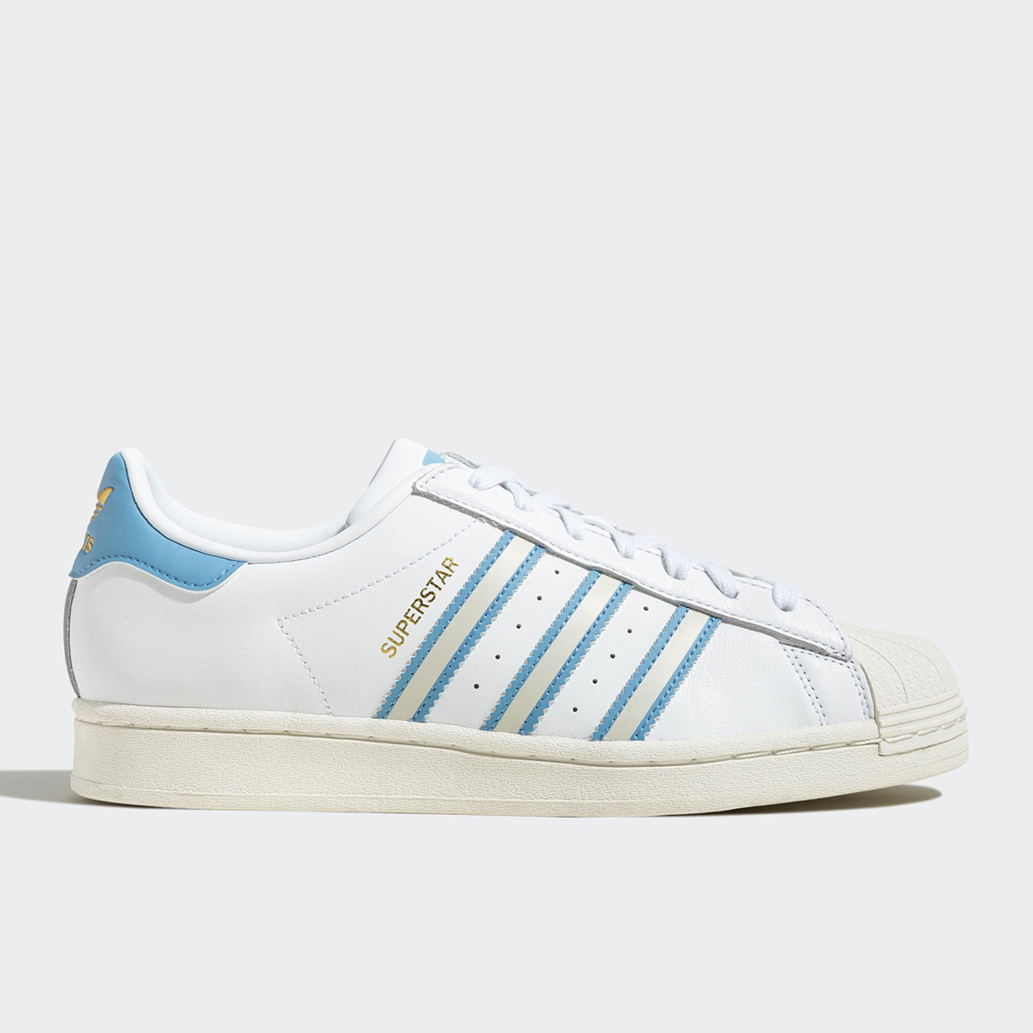 Adidas Shoes Superstar - アディダス正規品、クローバー柄のSUPERSTAR、つま先部分がシェル素材のメンズおよびレディース用ボードシューズ、GX9876。