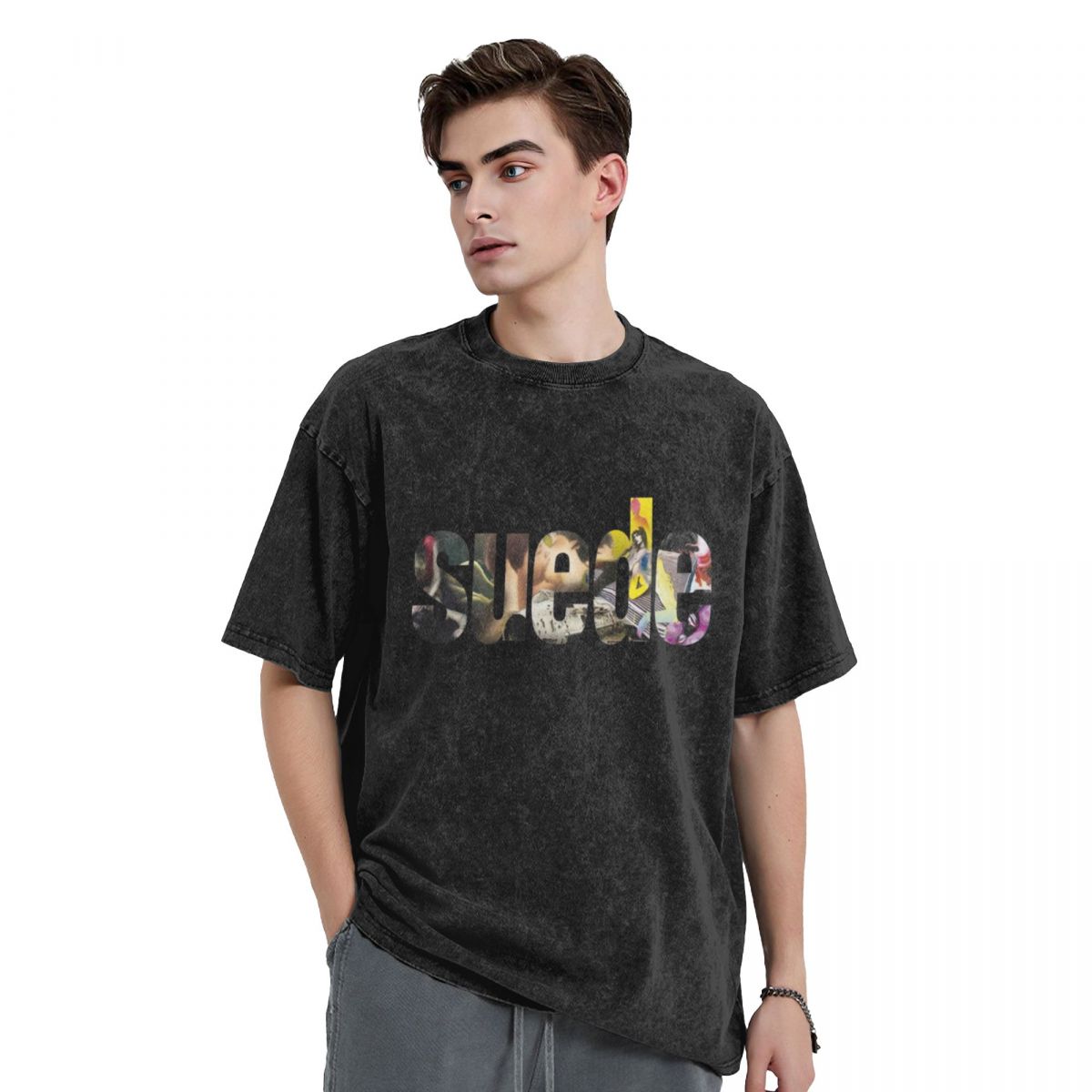 男性用スエードバンドエッセンシャルTシャツ,速乾性Tシャツ, - Summer Clothing London のレビューと価格