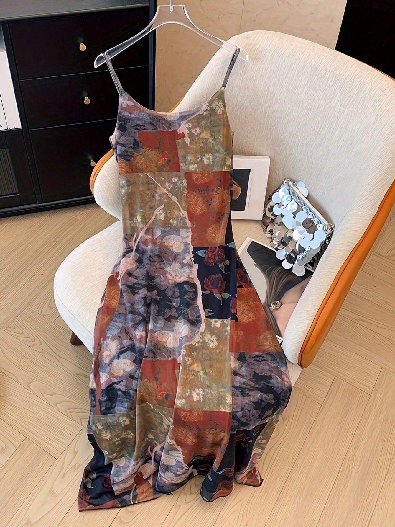 レディース ヴィンテージ パッチワーク 花柄プリント スパゲ - Sundress Midi Floral のレビューと価格
