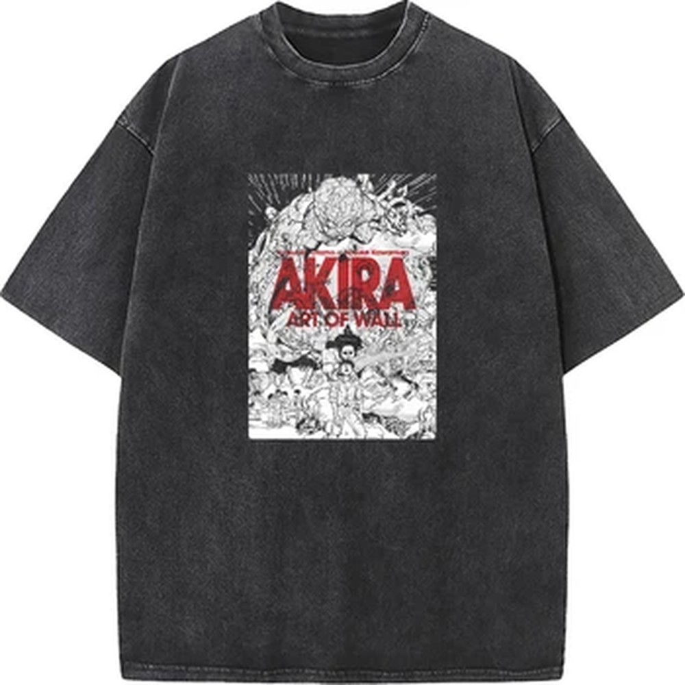 アキラマンガグラフィックプリント Tシャツヴィンテージウォッ - Summer Clothing Vintage のレビューと価格