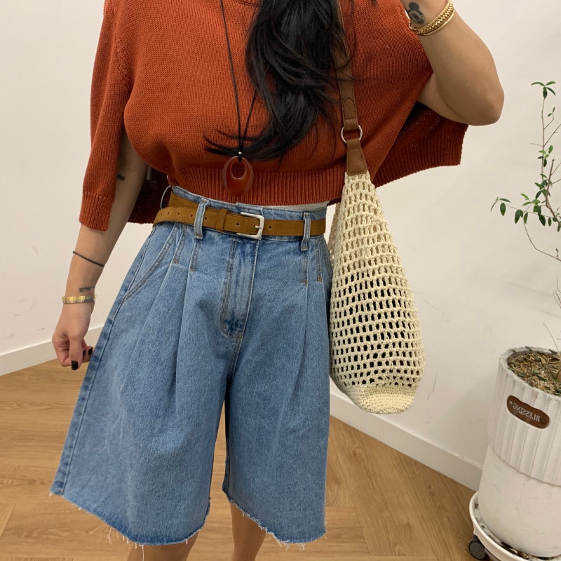 2026年 ロパ Y2Kファッション 無地 プリーツ入り バ - Summer Clothing Y2K のレビューと価格