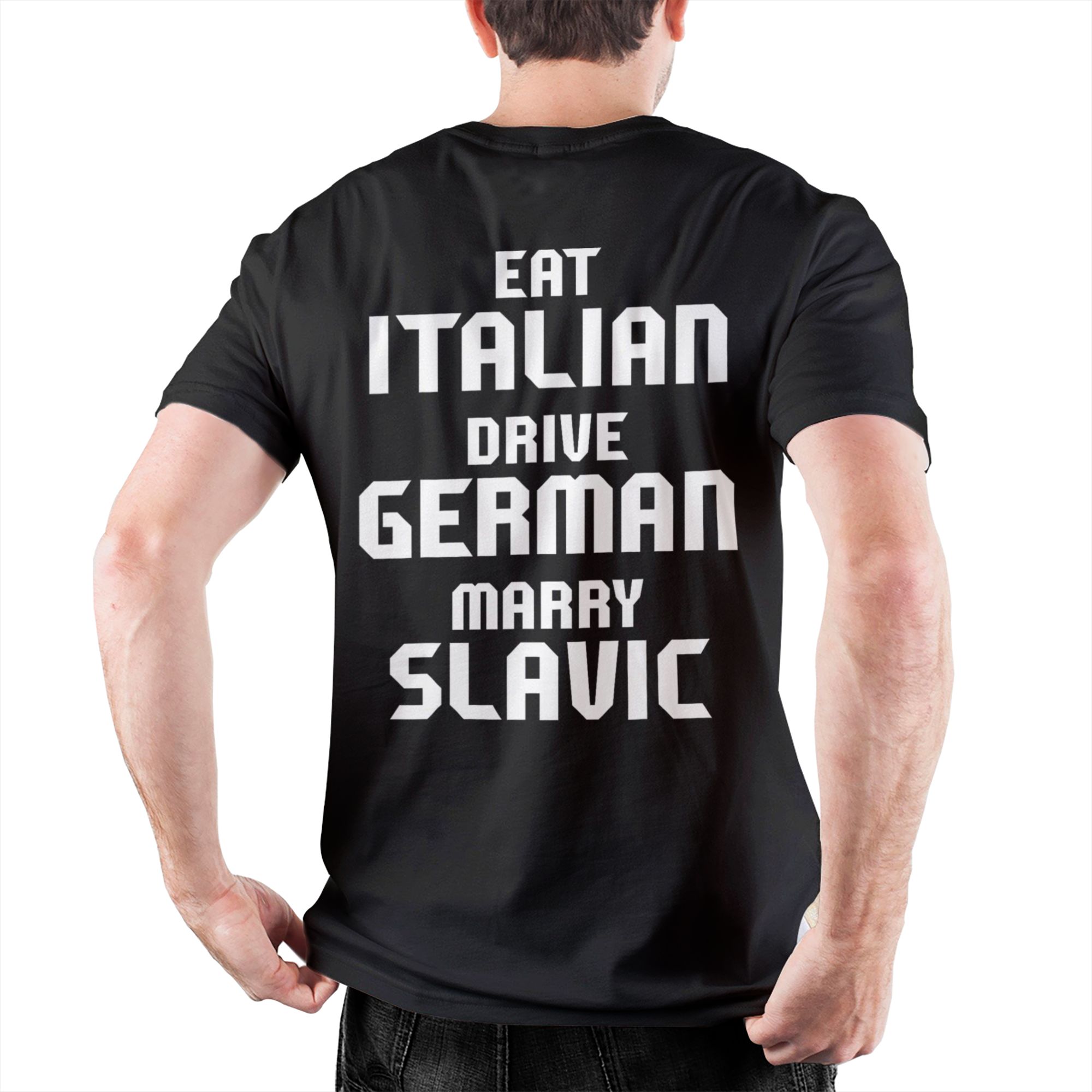 イタリアン・ドライブ・ジャーマン・マリー・スラブメンズTシャ - Summer Clothing Drive のレビューと価格