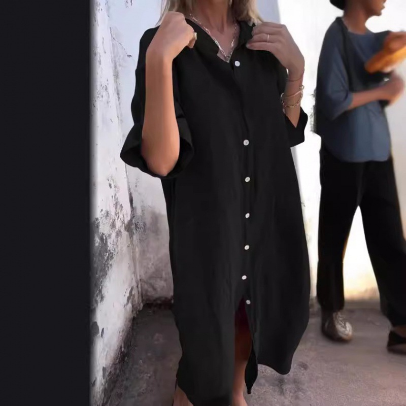 2026年レディースオールドマネーシャツワンピース、ゆったり - Summer Clothing H&M のレビューと価格