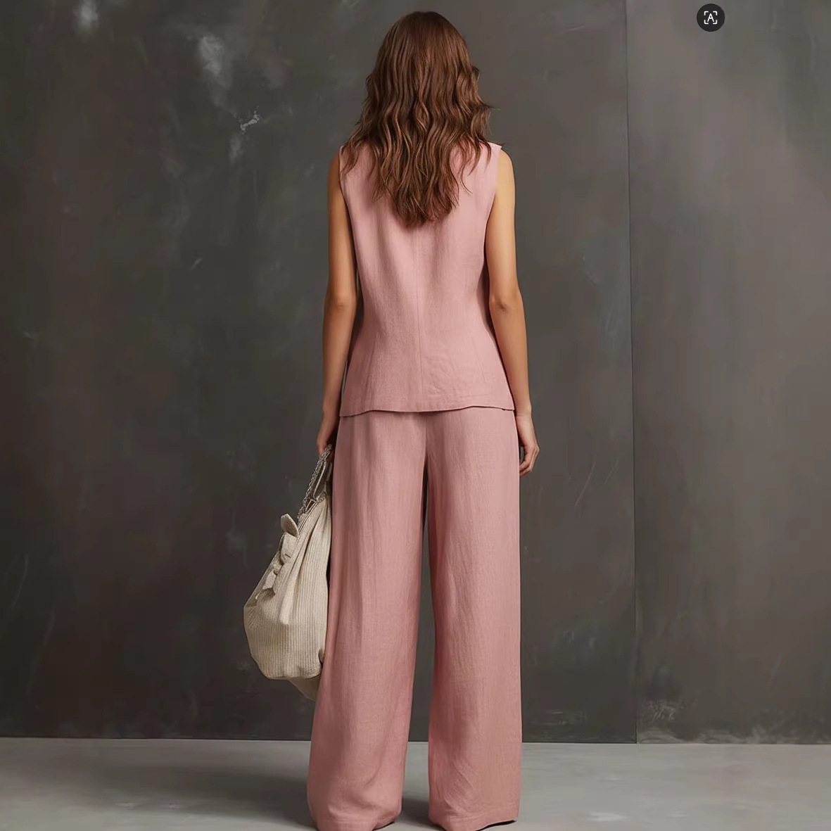 2ピース レディースセット 2026夏物 リネン ノースリー - Summer Clothing Wear のレビューと価格