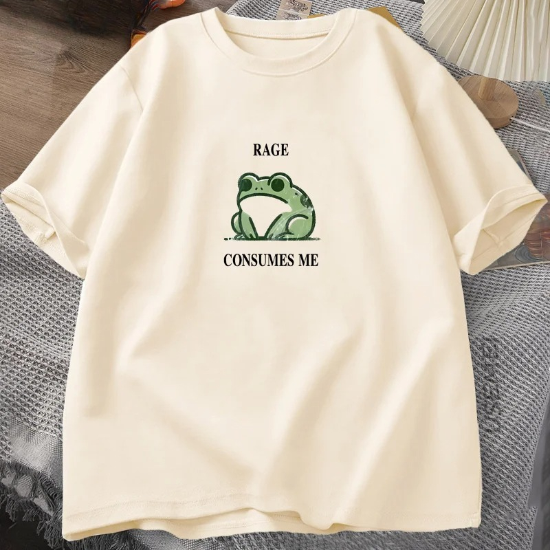 怒りが私を焼き尽くす カエル ヴィンテージ Tシャツ メンズ - Summer Clothing Vintage のレビューと価格