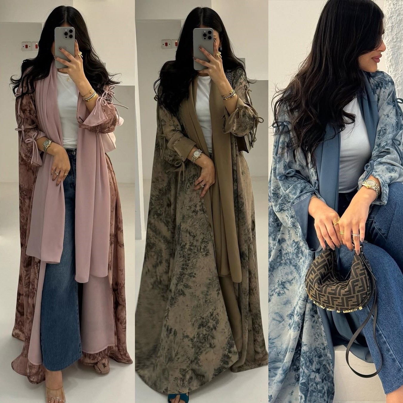 夏の女性服アバヤ ファム ムスリム女性用ツーピースセット エ - Summer Clothing Hijab のレビューと価格