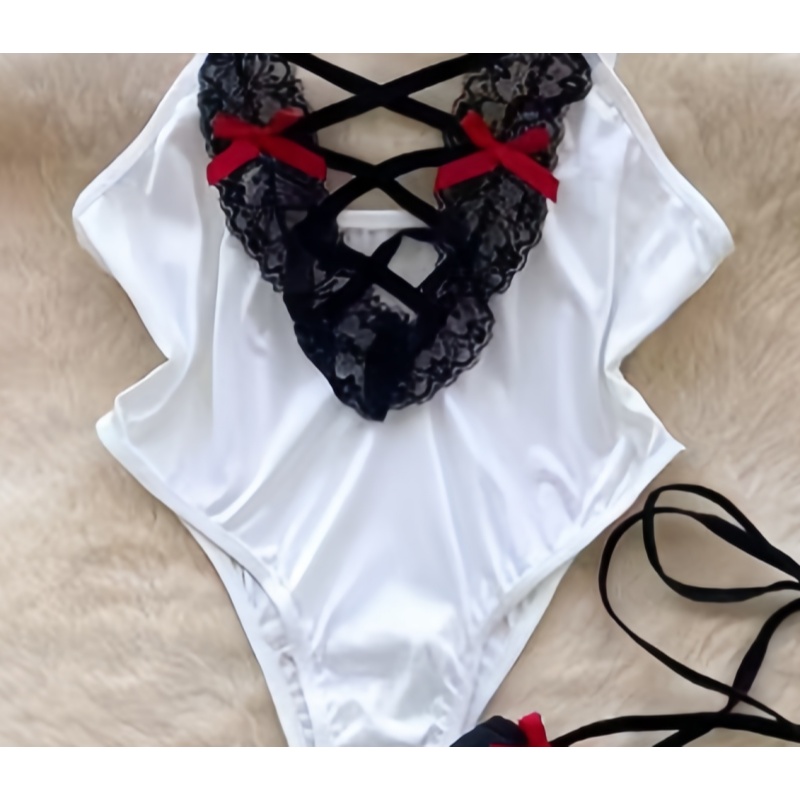 女性 2 ピースセット中空バックレスディープ V ワンピース - Summer Clothing Model のレビューと価格