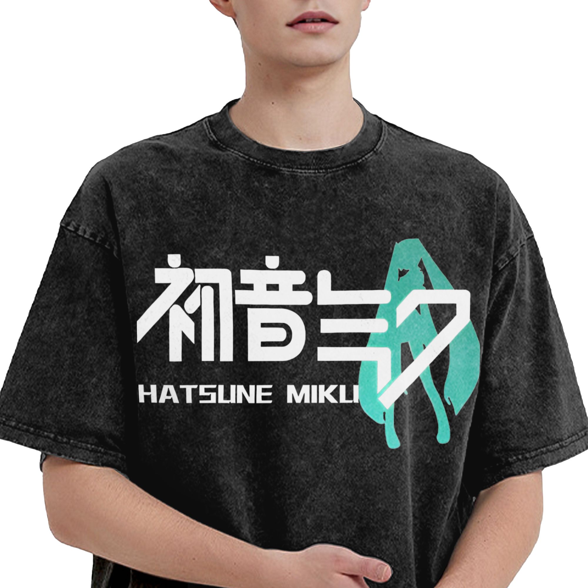 ミク仮想アイドル日本アニメファンウォッシュド Tシャツストリ - Summer Clothing H&M のレビューと価格