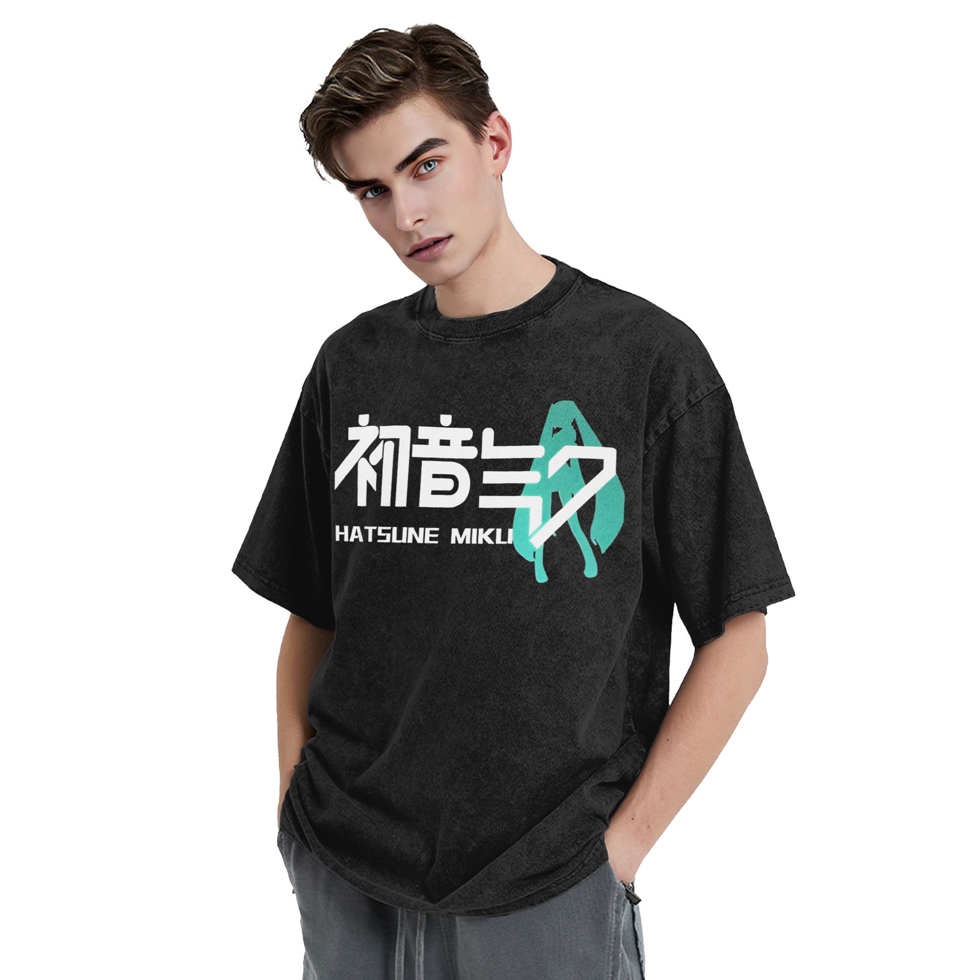 ミク仮想アイドル日本アニメファンウォッシュド Tシャツストリ - Summer Clothing H&M のレビューと価格