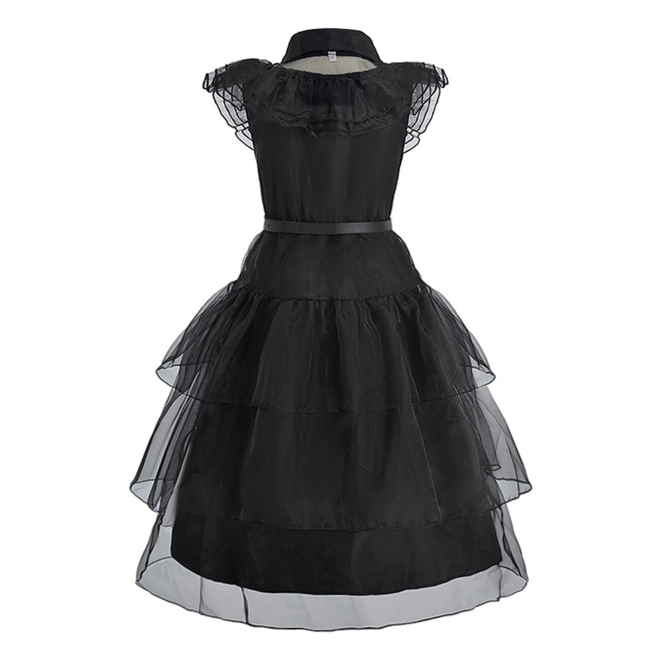 女の子の衣装子供コスプレ黒魔女プリンセスドレス子供ページェン - Summer Kids Clothing のレビューと価格