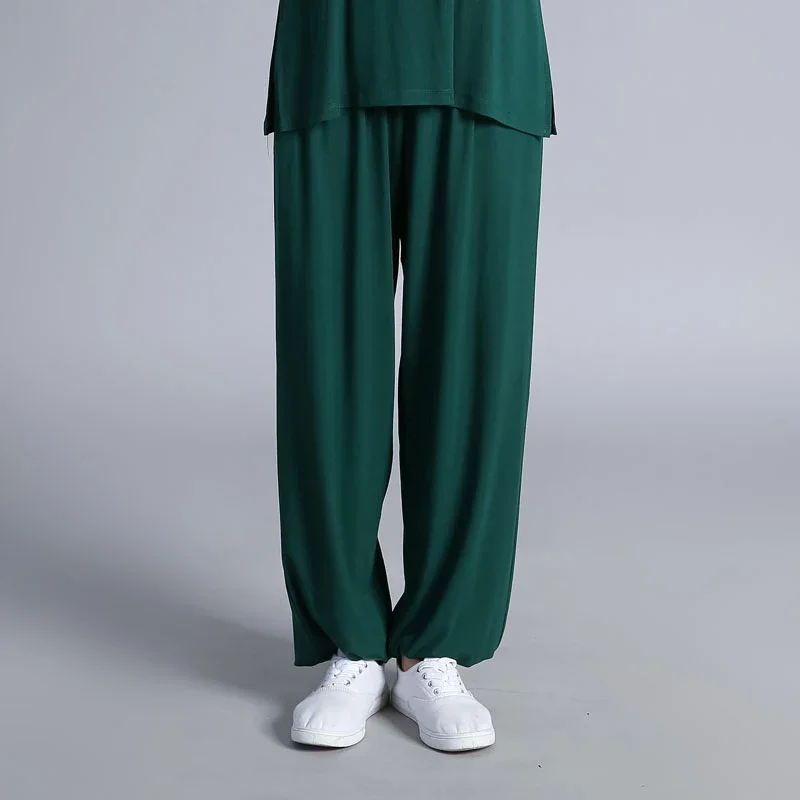 夏用武術服 カンフー服 太極拳服 武道着 グリーン 男女兼用 - Summer Dresses Yours Clothing のレビューと価格