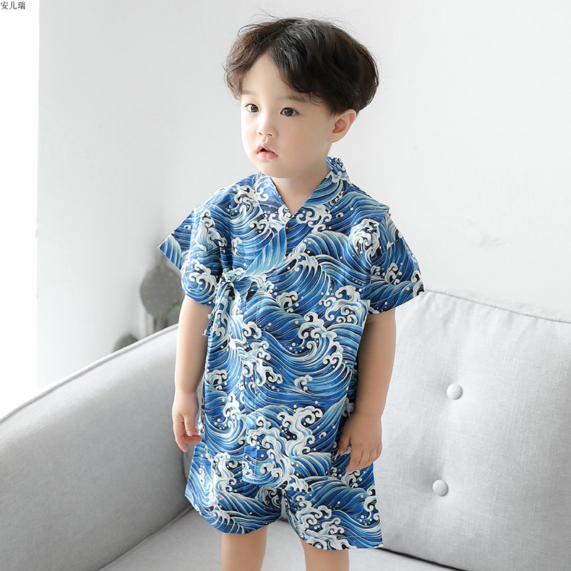 夏子供浴衣服女の子男の子日本の着物ベビードレス子供浴衣衣装伝 - Summer Dresses Yours Clothing のレビューと価格