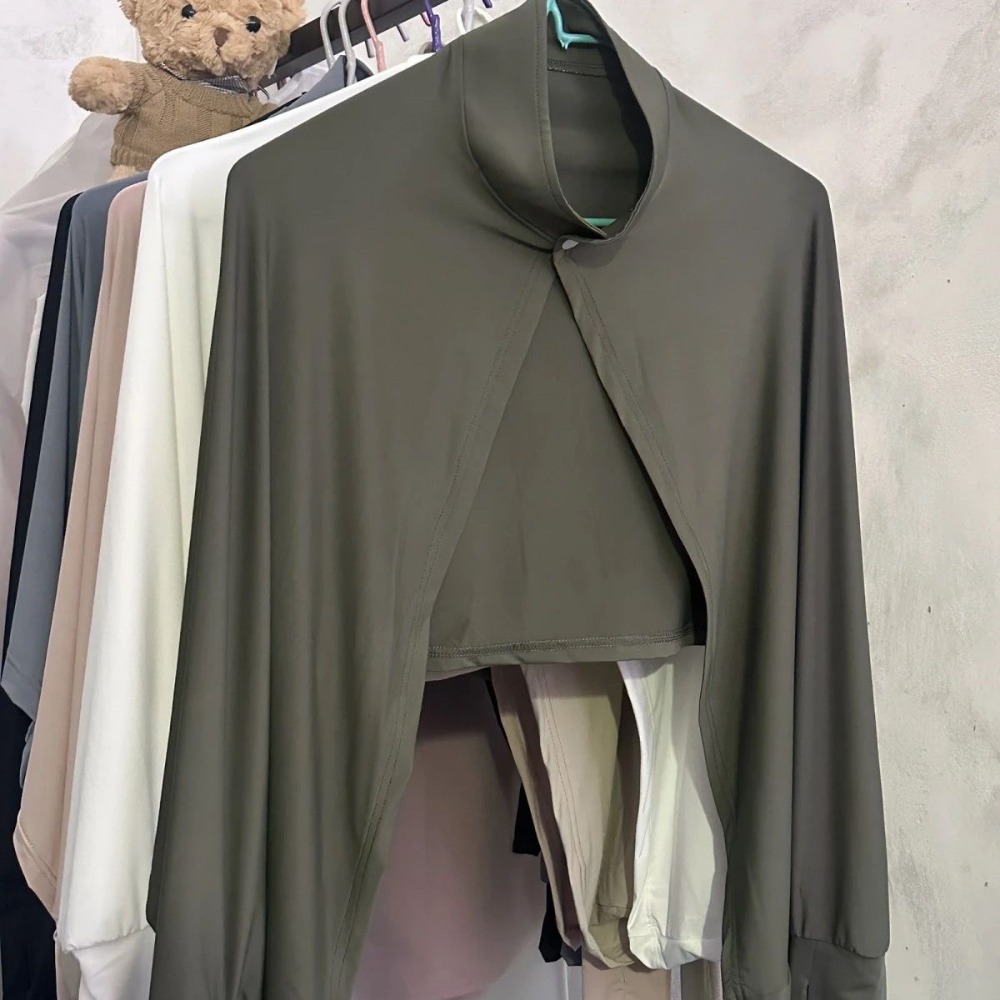 夏の新しい女性用 UV 保護服妖精のような多用途の肩型ポンチ - Summer Clothing Drive のレビューと価格