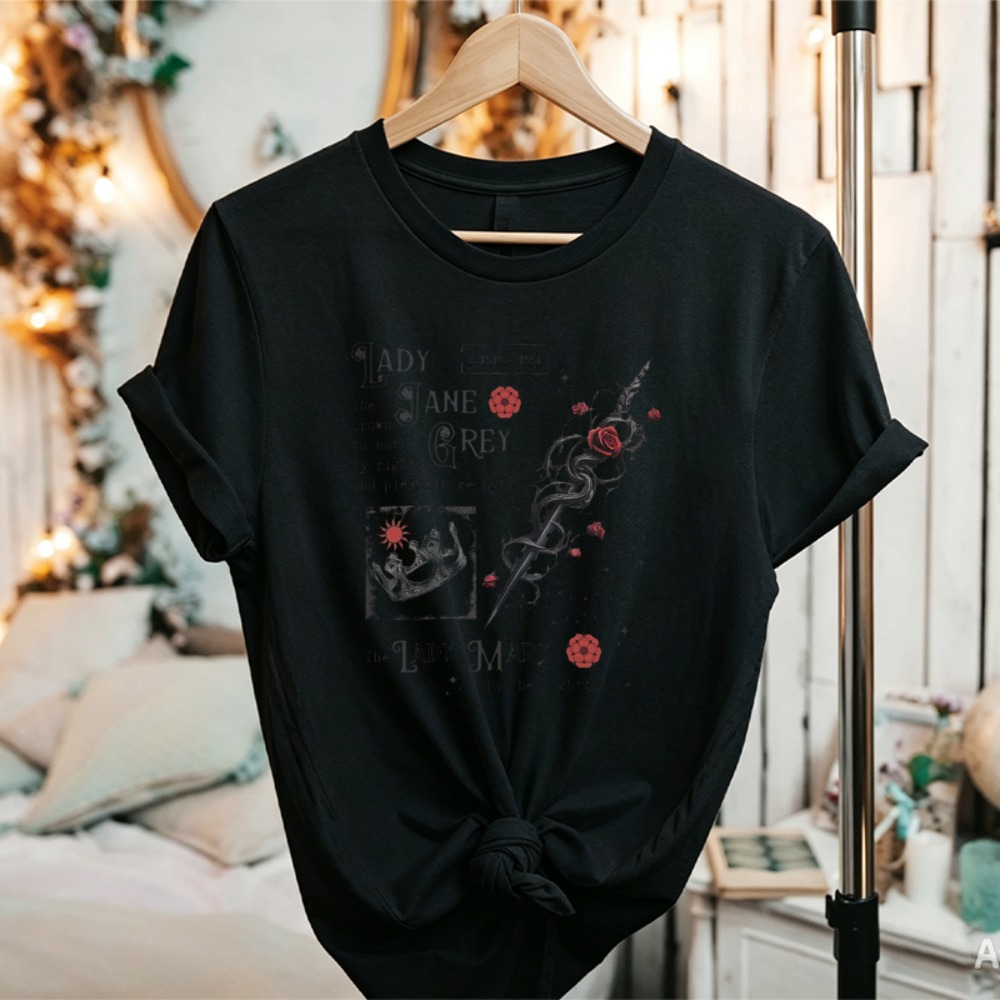 レディ・ジェーン・グレイ Tシャツ アカデミア服 フェアリー - Summer Renaissance Clothing のレビューと価格