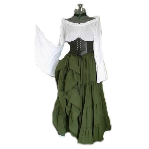 2025 新しいパーティー長袖ドレス女性のルネサンス中世服ヨ - Summer Renaissance Clothing のレビューと価格