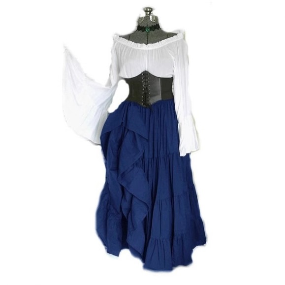 2025 新しいパーティー長袖ドレス女性のルネサンス中世服ヨ - Summer Renaissance Clothing のレビューと価格