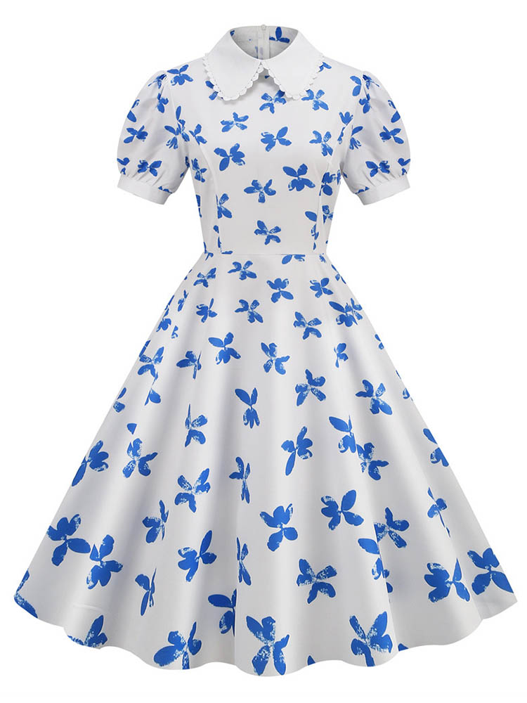 S〜3xl-女性のための花柄の正午のドレス,エレガントなイブ - Sundress Midi Floral のレビューと価格