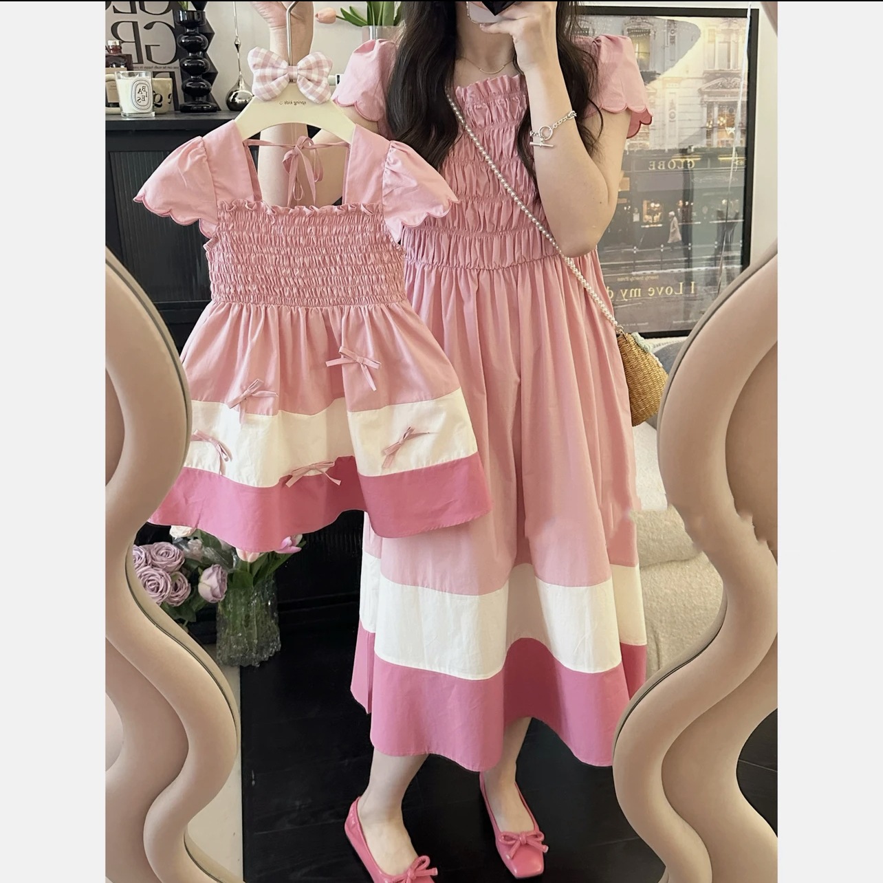 女性のための母と娘のドレス,ママと娘のためのマッチングドレス - Summer Dresses Yours Clothing のレビューと価格