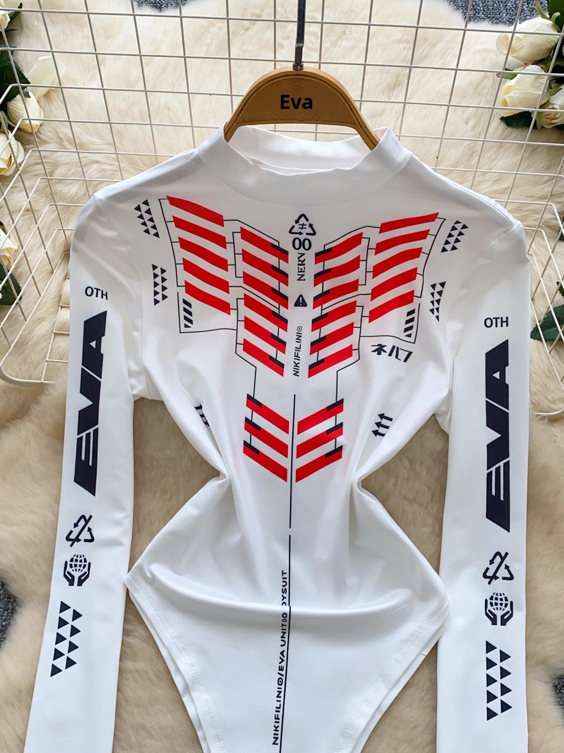スパイシーガールオートバイスーツ長袖ハーフハイカラーワンピー - Summer Clothing Motorcycle のレビューと価格