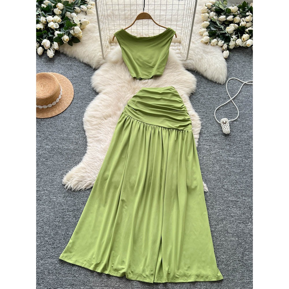 シックなヴィンテージノースリーブスリット入りスリムエレガント - Summer Clothing Vintage のレビューと価格