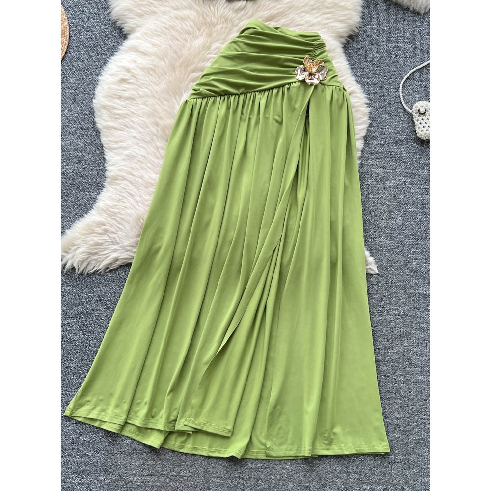 シックなヴィンテージノースリーブスリット入りスリムエレガント - Summer Clothing Vintage のレビューと価格