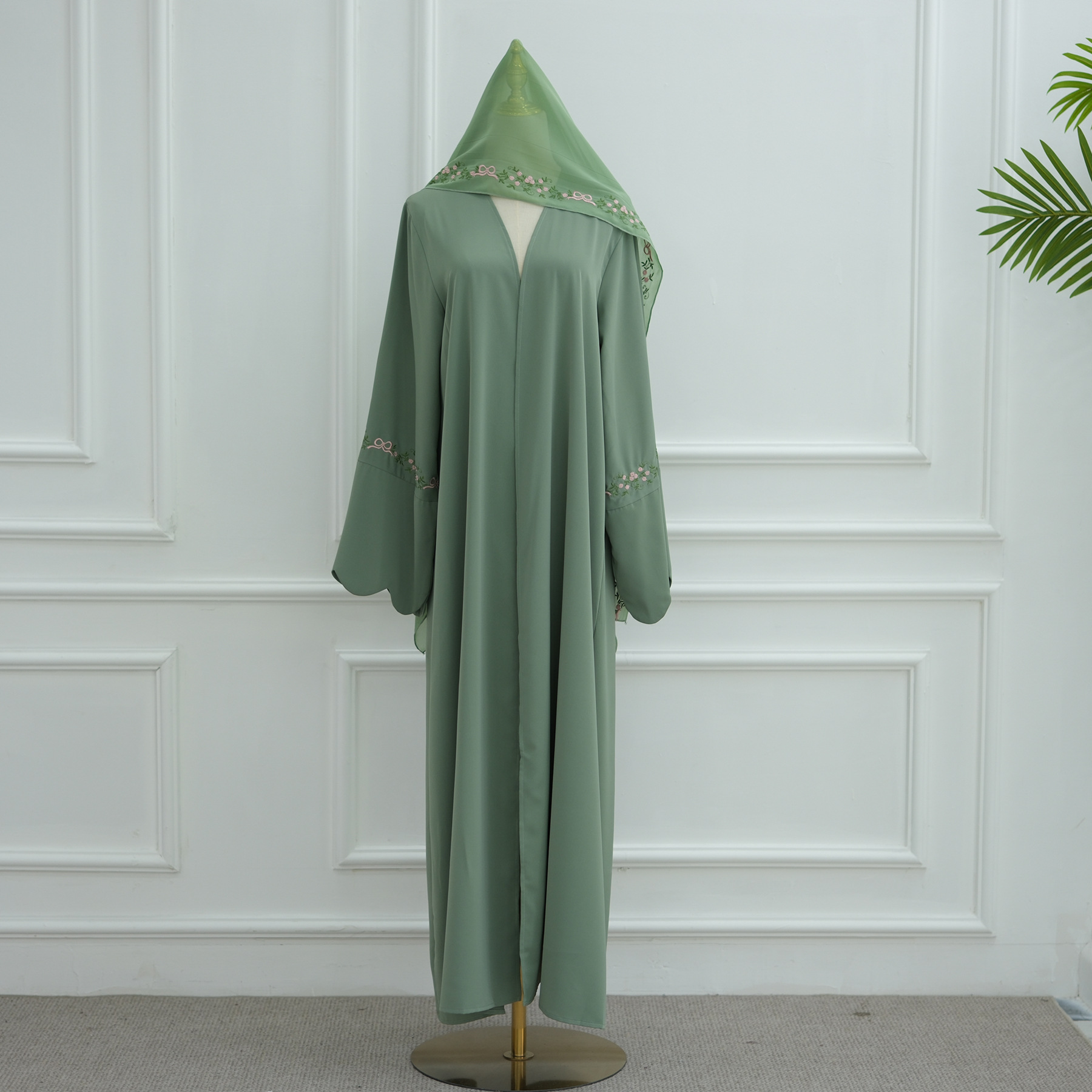 ドバイアバヤメーカー イスラム服 アバヤ レディースドレス  - Summer Clothing Hijab のレビューと価格