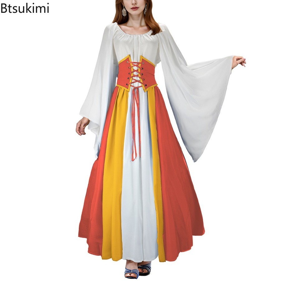 新作2026年レディース ルネッサンス ヴィンテージ ゴシッ - Summer Renaissance Clothing のレビューと価格