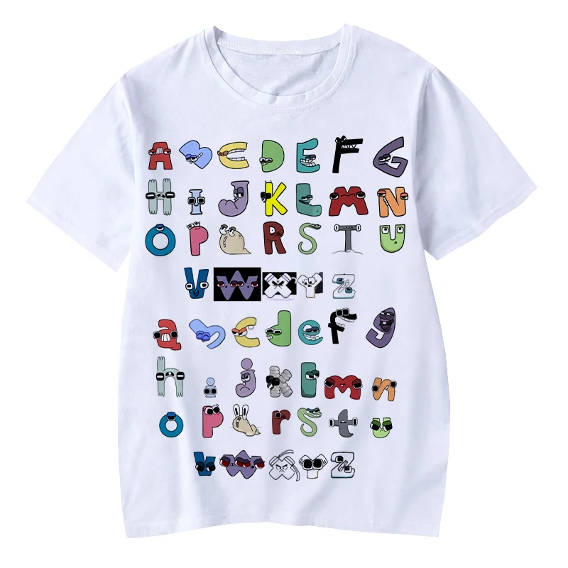 キッズ漫画ゲームアルファベット伝承 3D プリント夏通気性半 - Summer Clothing Europe のレビューと価格