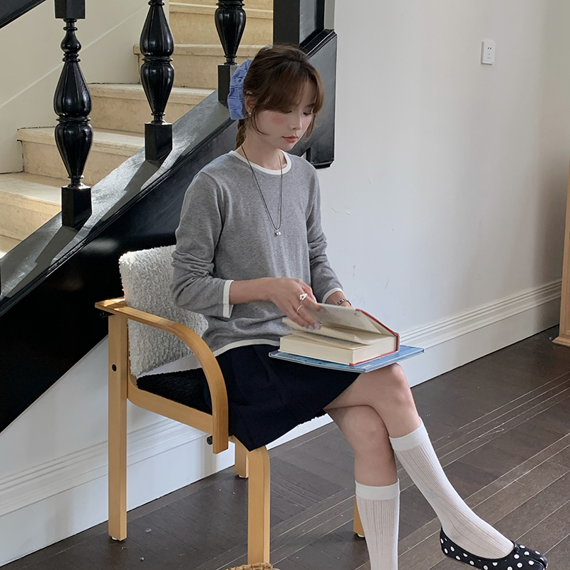 100%コットン製 レディース Oネック カラーブロック 長 - Summer Clothing Styles のレビューと価格
