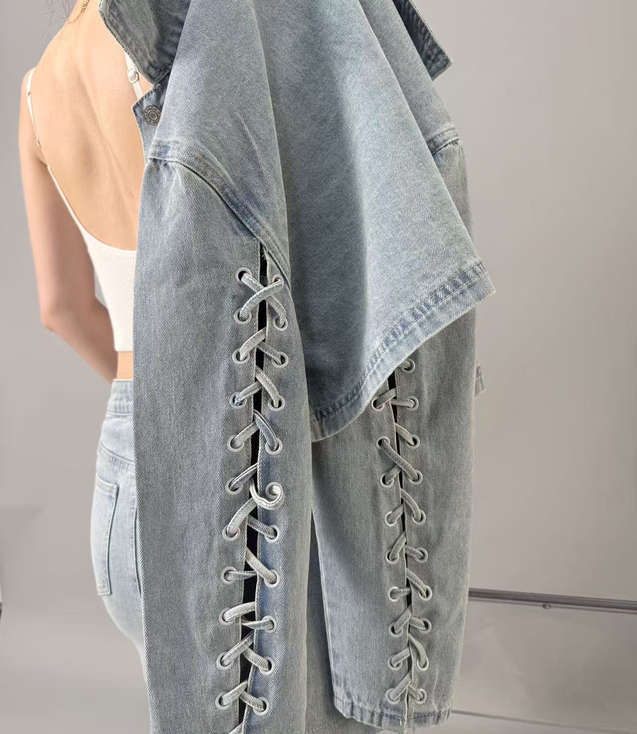 2025 韓国和風マルチ要素デザイン高品質衣類東大門韓国デニ - Summer Clothing Office のレビューと価格