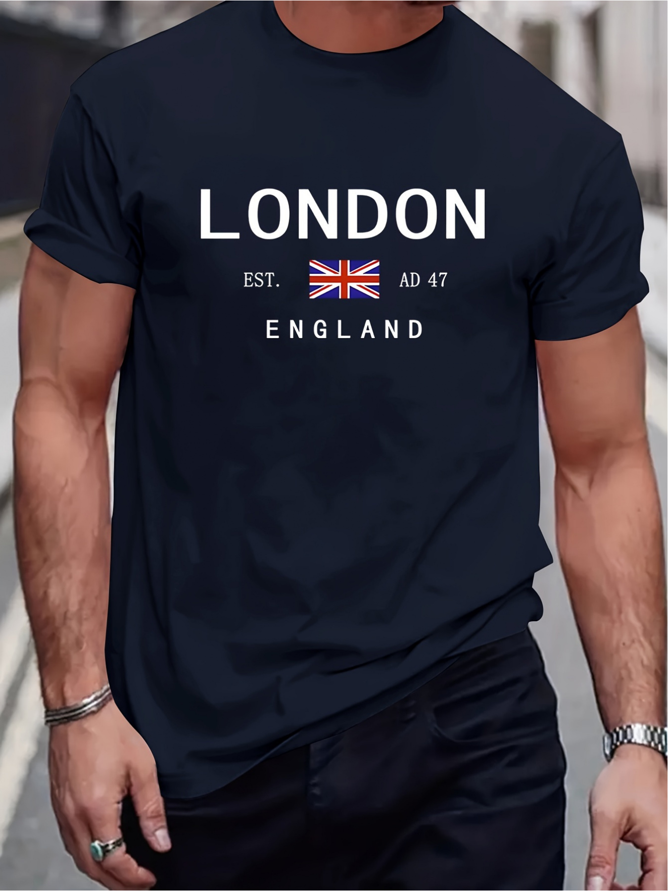 ロンドンイングランドプリント男性女性 Tシャツスポーツストリ - Summer Clothing London のレビューと価格