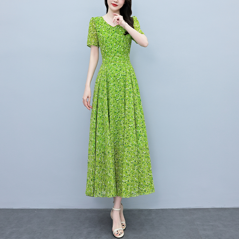 夏休み用半袖ボヘミアンビーチサンドレス2026ボディコンエレ - Sundress Midi Floral のレビューと価格