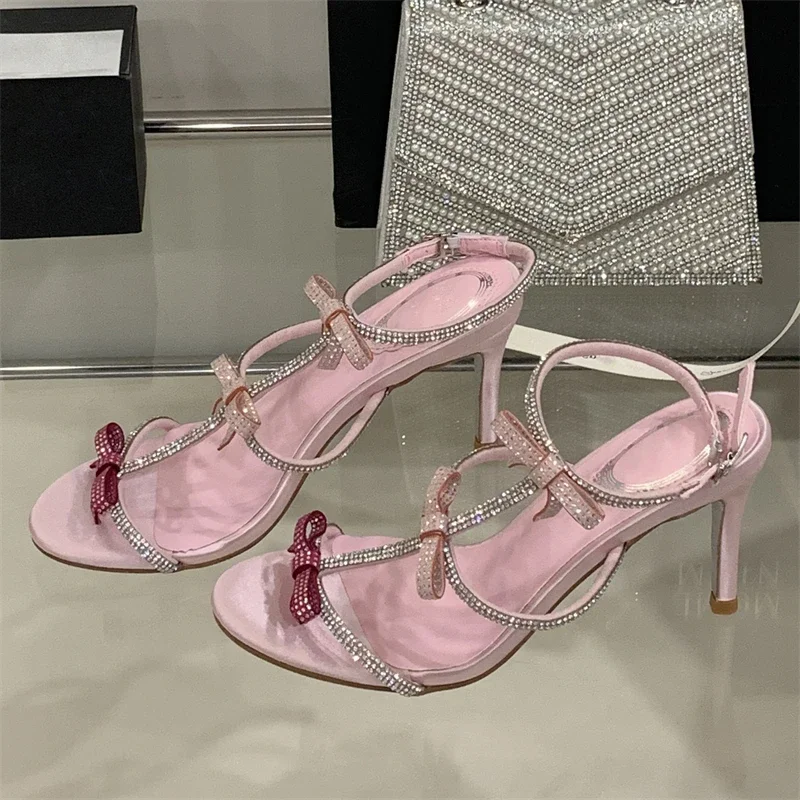 Aneikeh 夏セクシーなバタフライノットハイヒールグラデ - Summer Clothing Items のレビューと価格