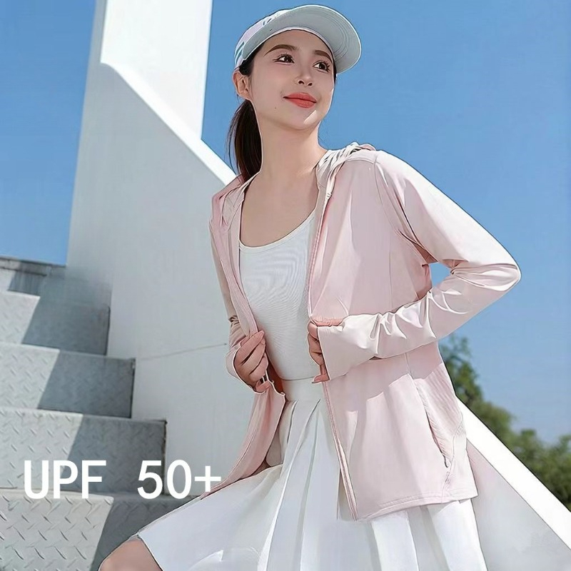 夏用アイスシルクオリジナル糸日焼け止め服、女性用取り外し可能 - Summer Clothing Yarn のレビューと価格