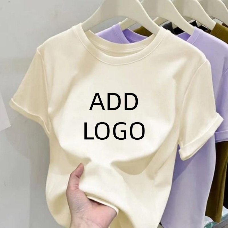カスタマイズされた卸売コットン女性の T シャツ O ネック - Summer Clothing Office のレビューと価格