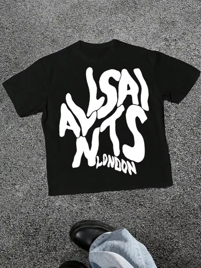 2026年夏 ロンドン エラスティックテキストTシャツ、太字 - Summer Clothing London のレビューと価格