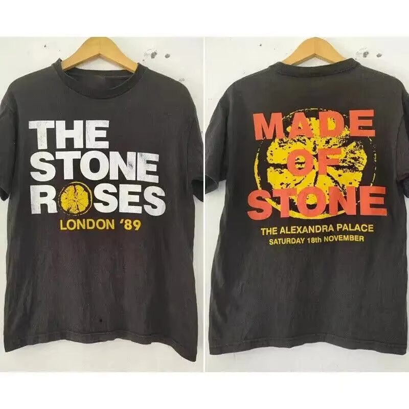 ザ・ストーン・ローゼズ・バンド・ロンドン'89ギフトTシャツ - Summer Clothing London のレビューと価格