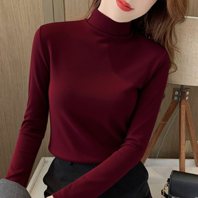 2025年 女性用 クラシック 韓国風 長袖トップス レディ - Summer Clothing Yarn のレビューと価格