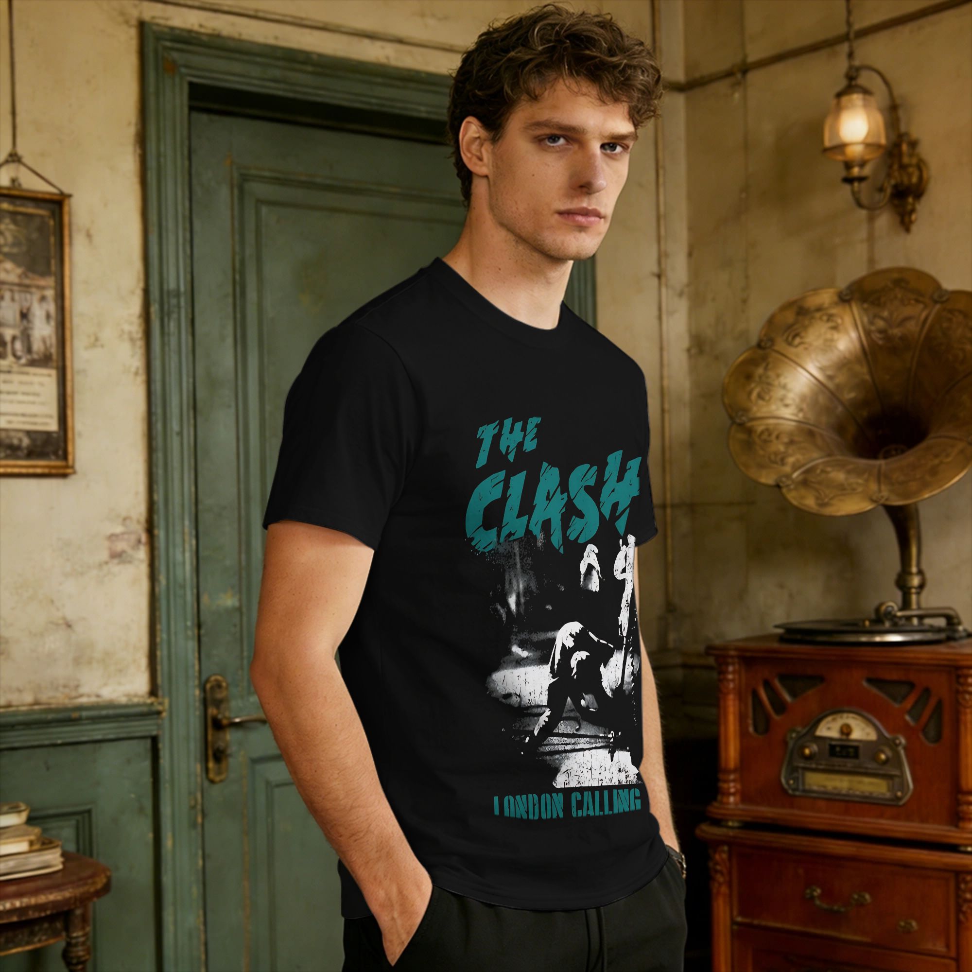 ザ・クラッシュ・ロンドン・コーリングTシャツ夏Y2Kベーシッ - Summer Clothing London のレビューと価格